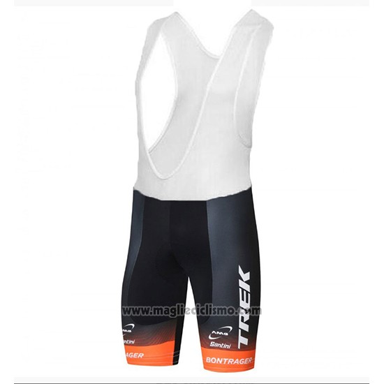 2018 Abbigliamento Ciclismo Trek Selle San Marco Nero Manica Corta e Salopette